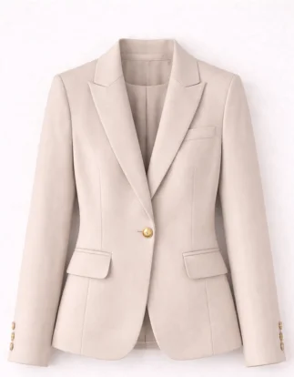 Women Solid Blazer Jacket image 2